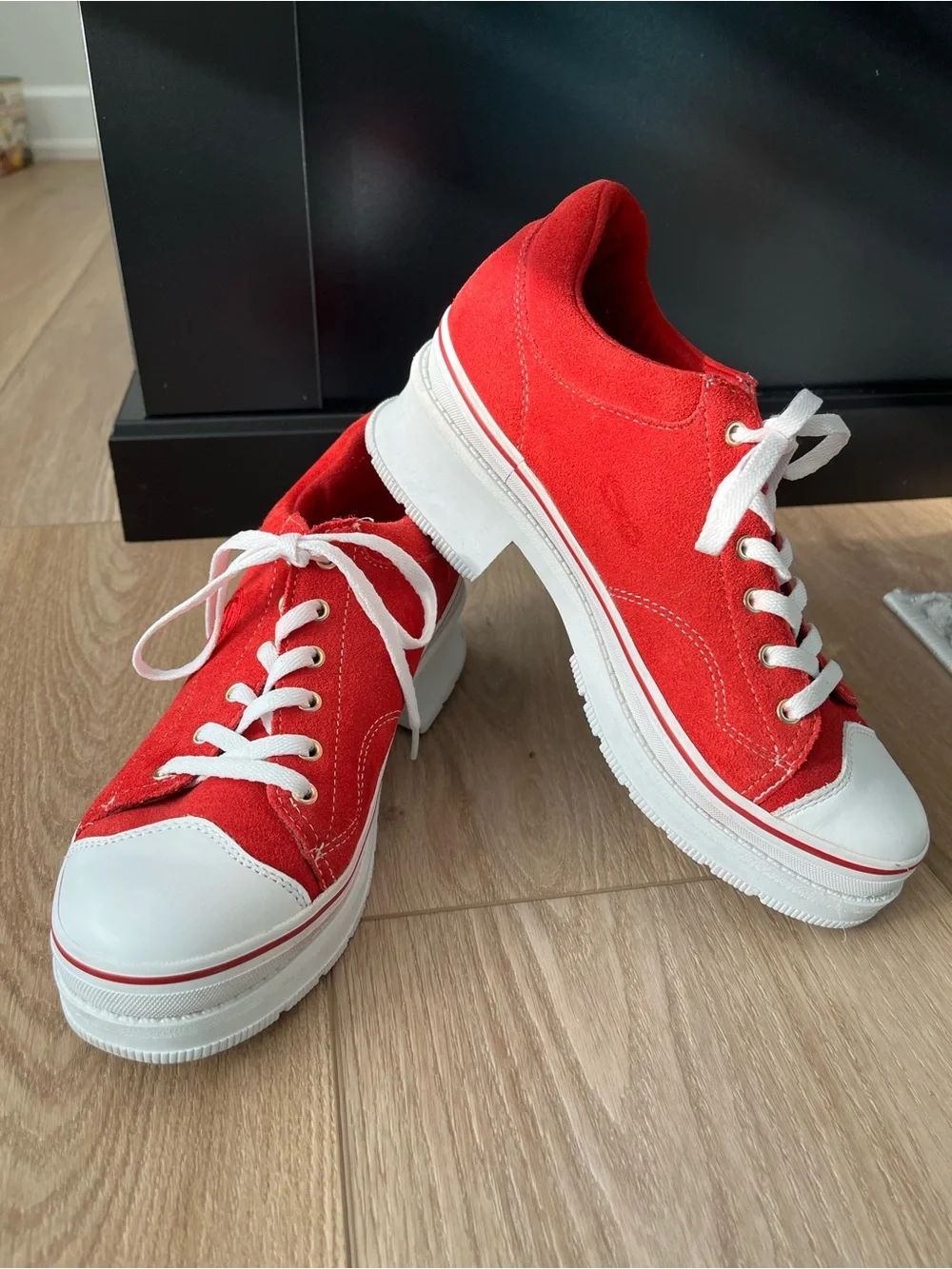 Skechers Street Heartbeat-Softy Sneakers Red